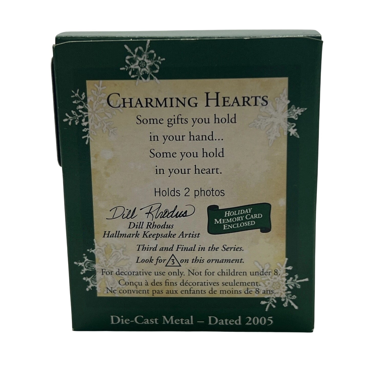 2005 Charming Hearts Hallmark Ornament (Charming Hearts) QXM8962