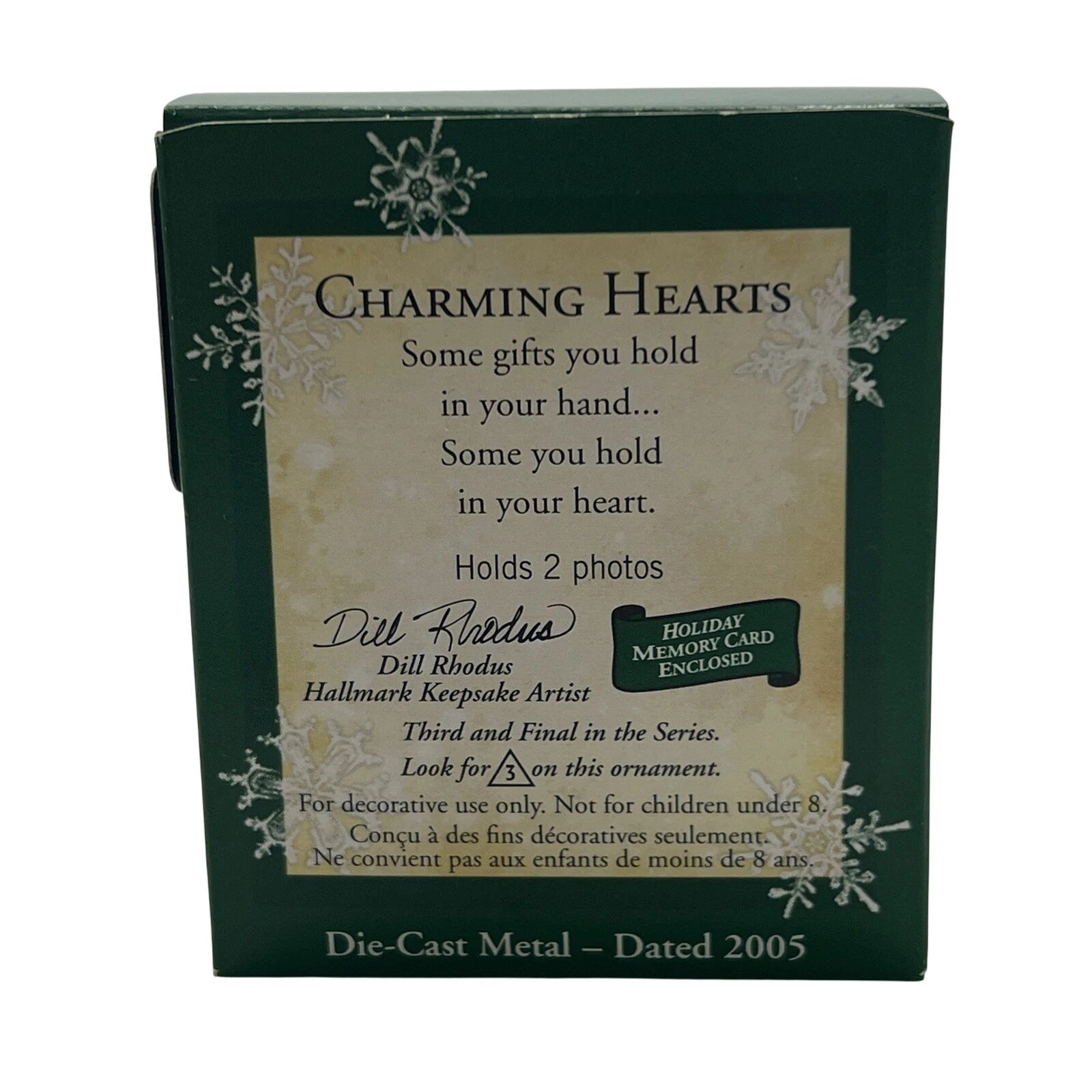2005 Charming Hearts Hallmark Ornament (Charming Hearts) QXM8962