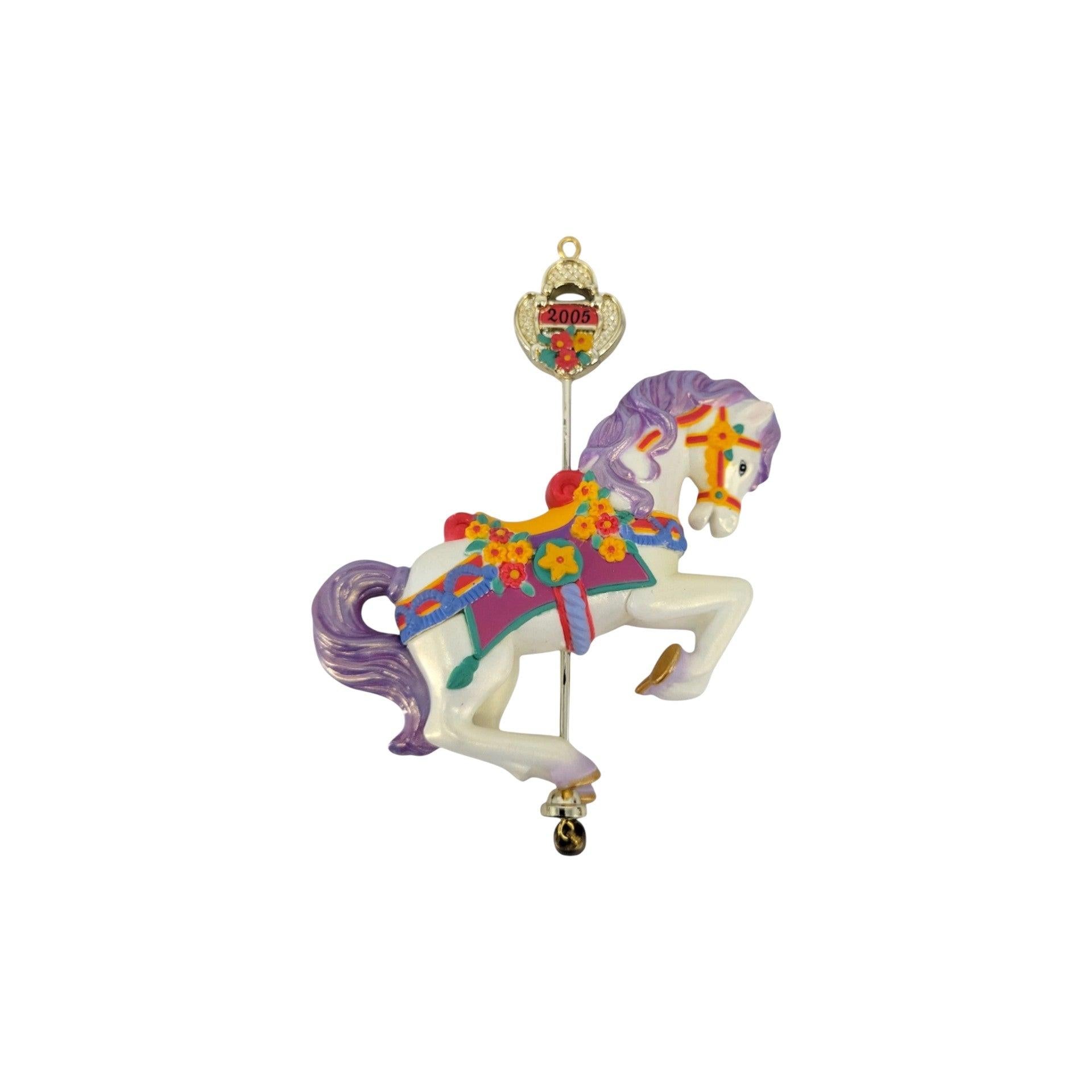 2005 Christmas-Go-Round 93 (Carousel Horse) Carlton Cards Heirloom Ornament CXOR-093N Image1