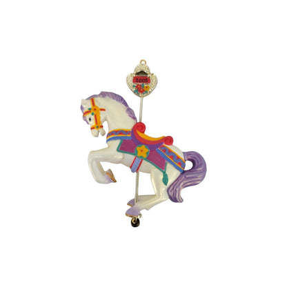2005 Christmas-Go-Round 93 (Carousel Horse) Carlton Cards Heirloom Ornament CXOR-093N Image3