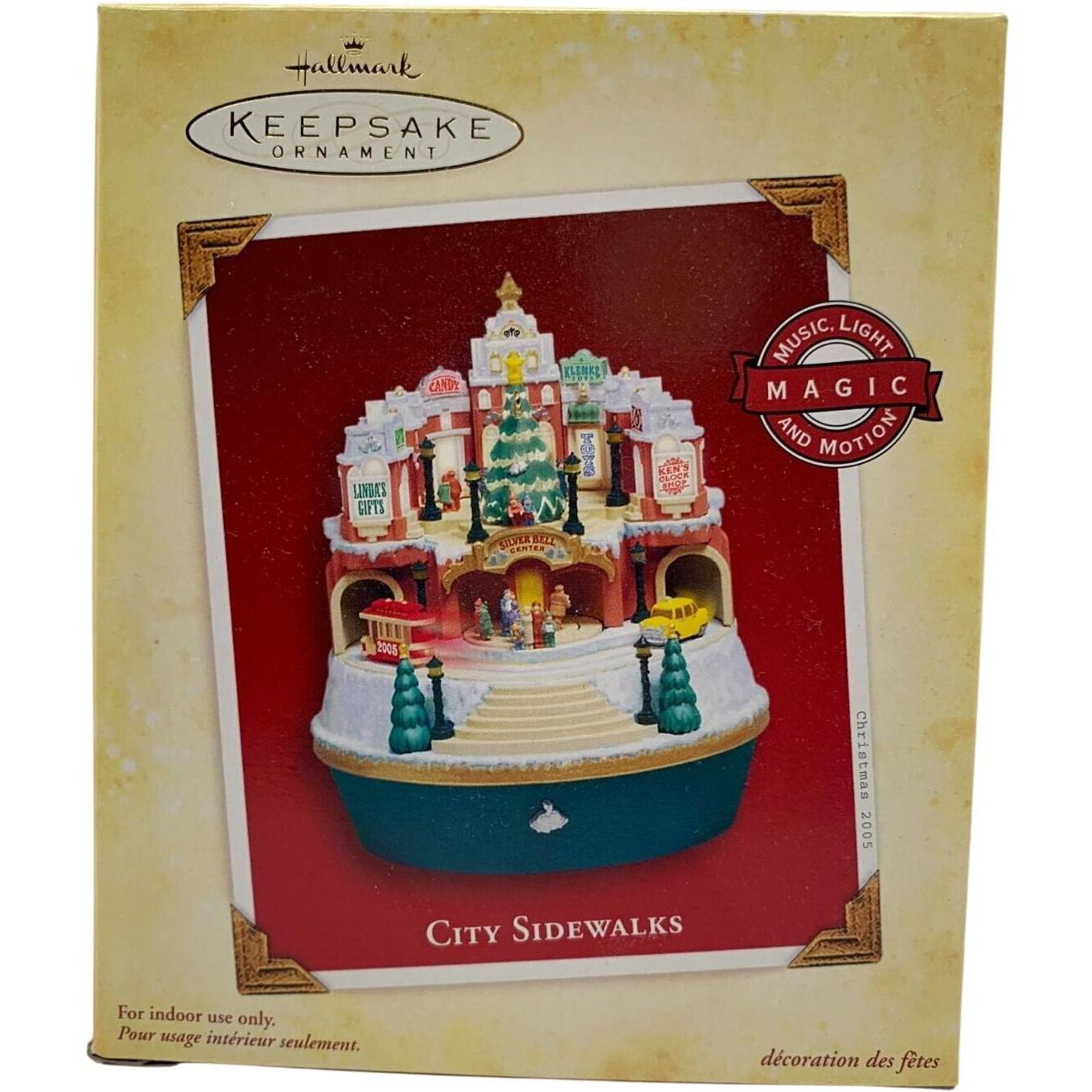 2005 City Sidewalks Hallmark Ornament (Magic Village) QLX7635