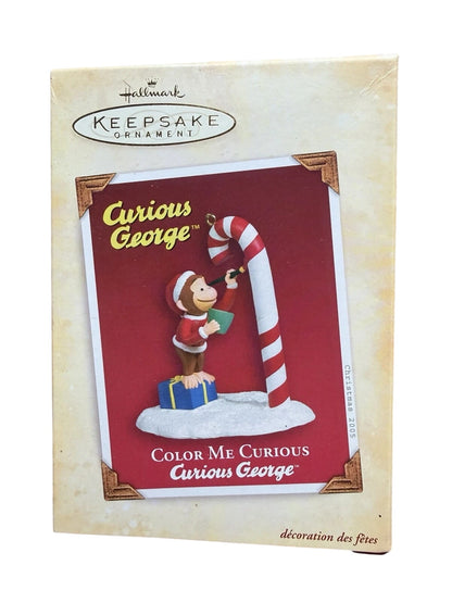 2005 Color Me Curious Hallmark Ornament (Curious Geroge) QXI6222 Image2