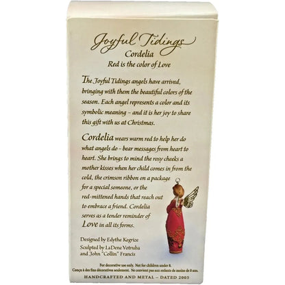 2005 Cordelia Hallmark Ornament (Joyful Tidings) QP1805