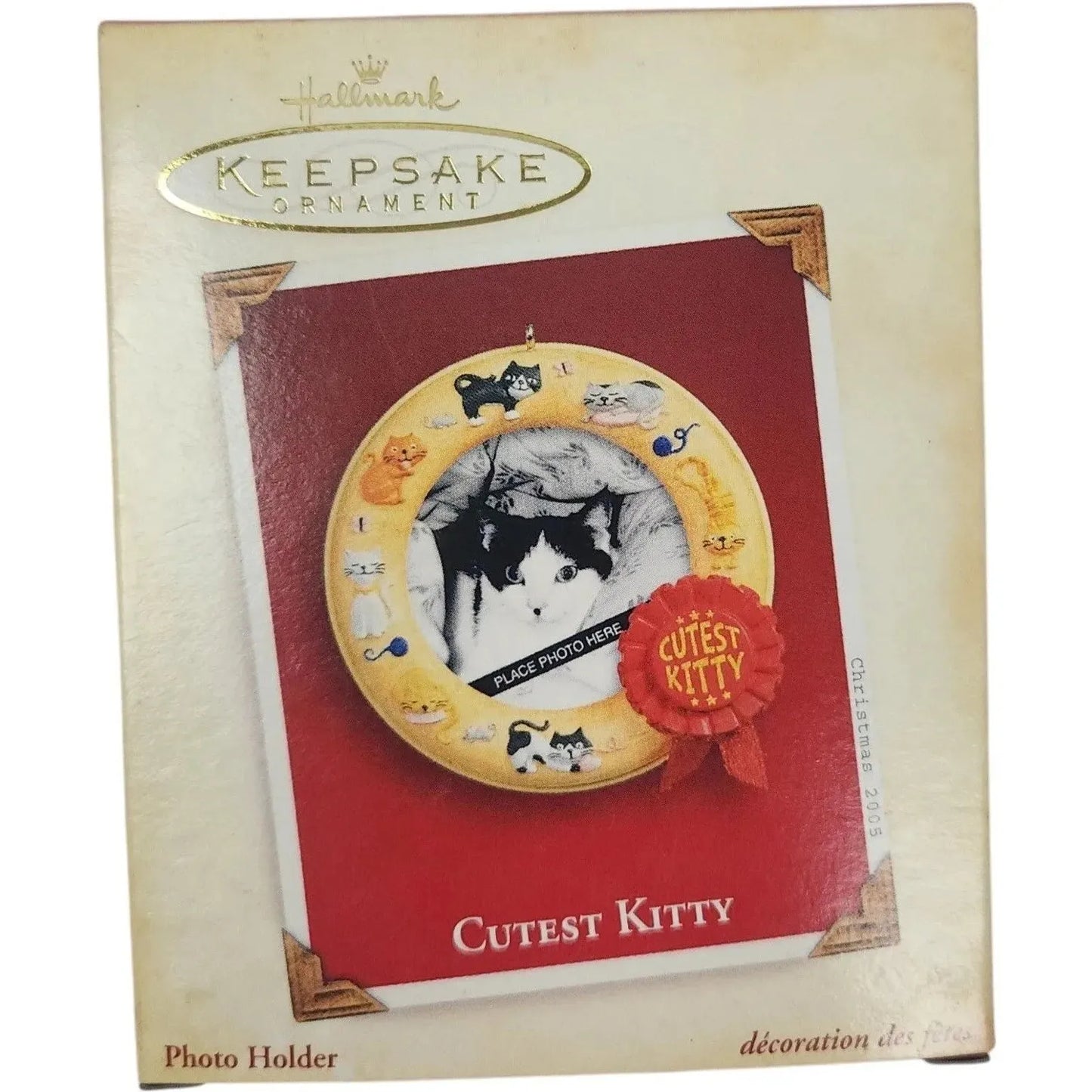 2005 Cutest Kitty Hallmark Ornament (Photo Holder) QXG4712