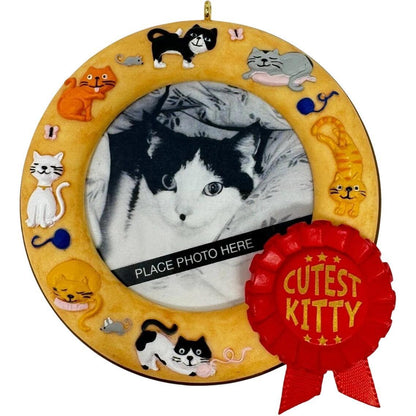 2005 Cutest Kitty Hallmark Ornament (Photo Holder) QXG4712