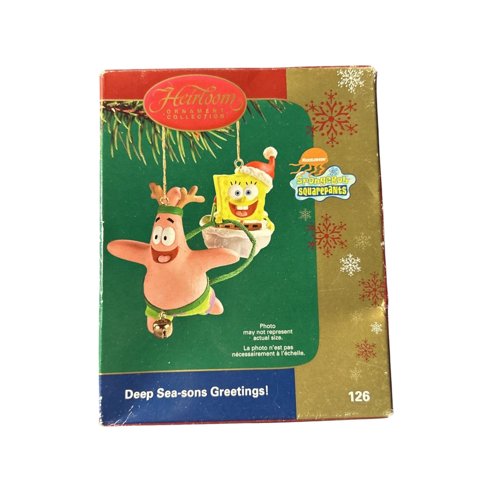 2005 Deep Sea-sons Greetings! Carlton Cards Ornaments (Spongebob SquarePants) CXOR-126N Image2