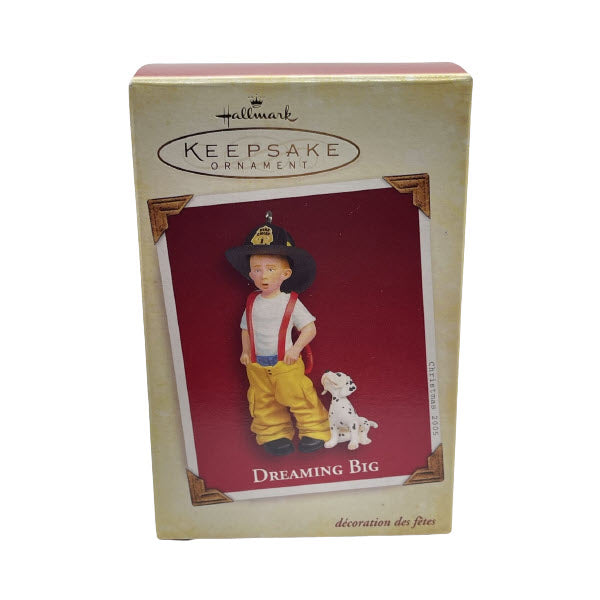2005 Dreaming Big Hallmark Ornament (Firefighter) QXG4325