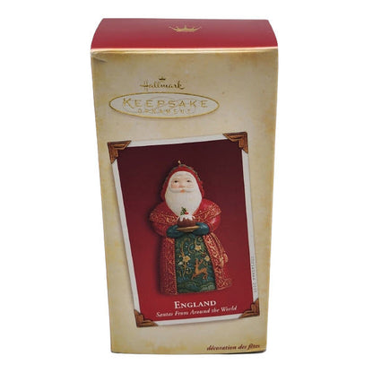 2005 England Hallmark Ornament (Santa's from Around the World) QXG4822