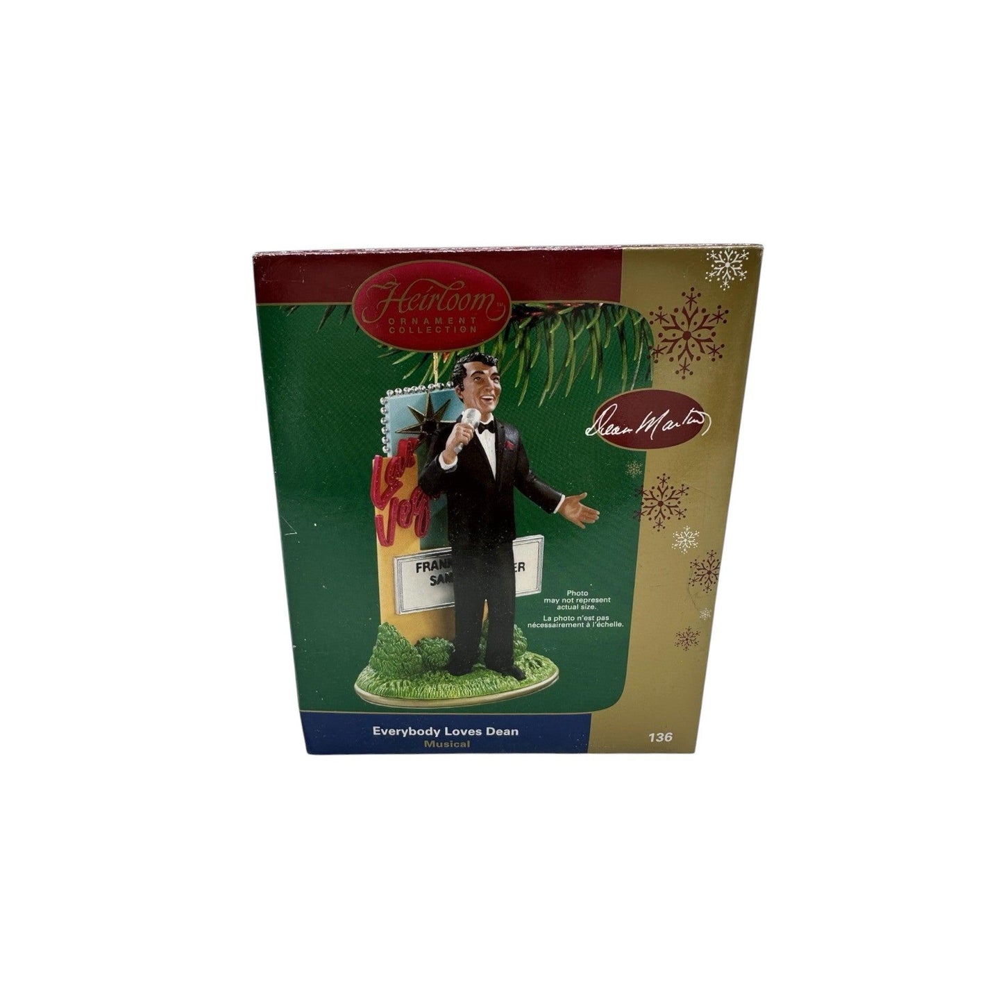 2005 Everybody Loves Dean - Dean Martin Carlton Cards Ornaments (Movie TV Shows) CXOR-136N Image2