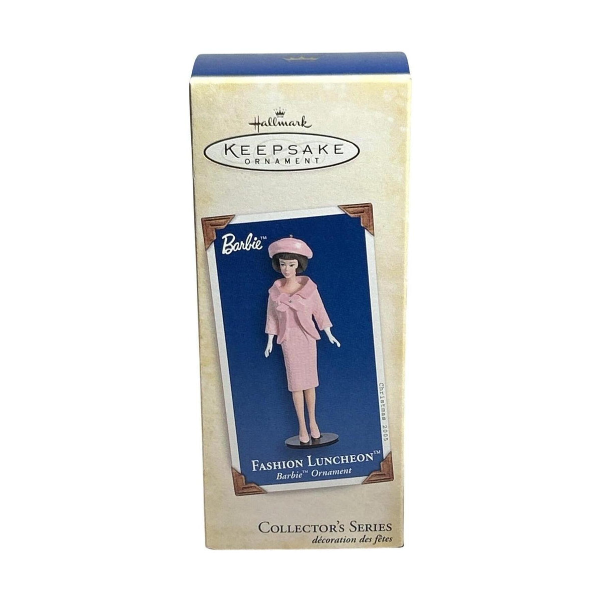 2005 Fashion Luncheon Hallmark Ornament (Barbie) QX2305 Image2
