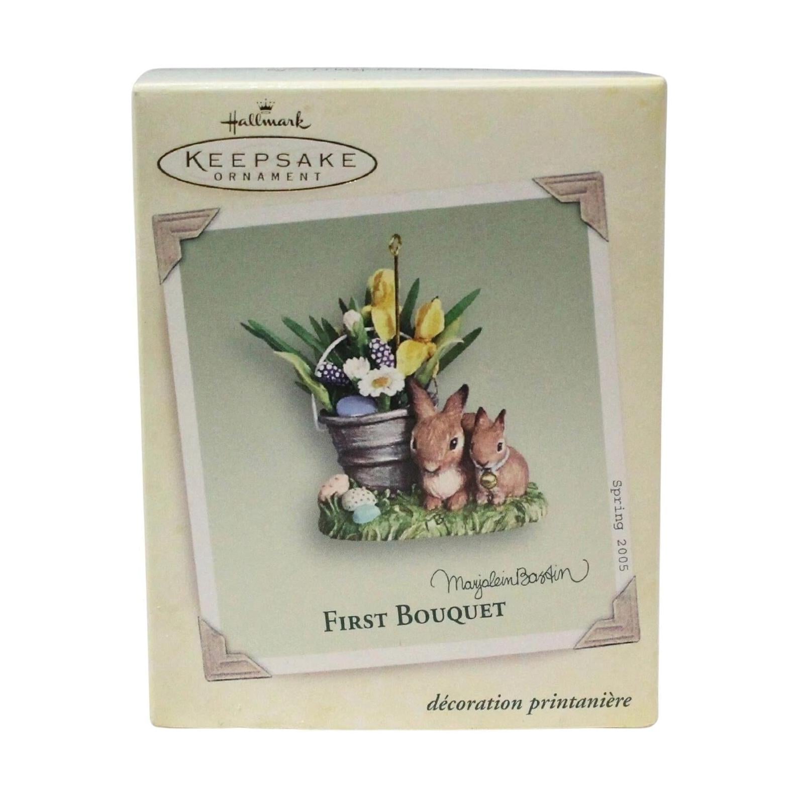 2005 First Bouquet Hallmark Ornament (Nature's Sketchbook) QEO8282 Image2