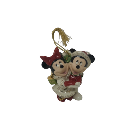 2005 First Christmas Together Mickey Mouse Lenox Ornament 6386528 Image1
