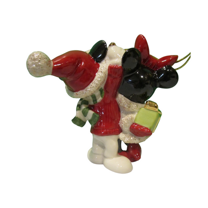 2005 First Christmas Together Mickey Mouse Lenox Ornament 6386528 Image5