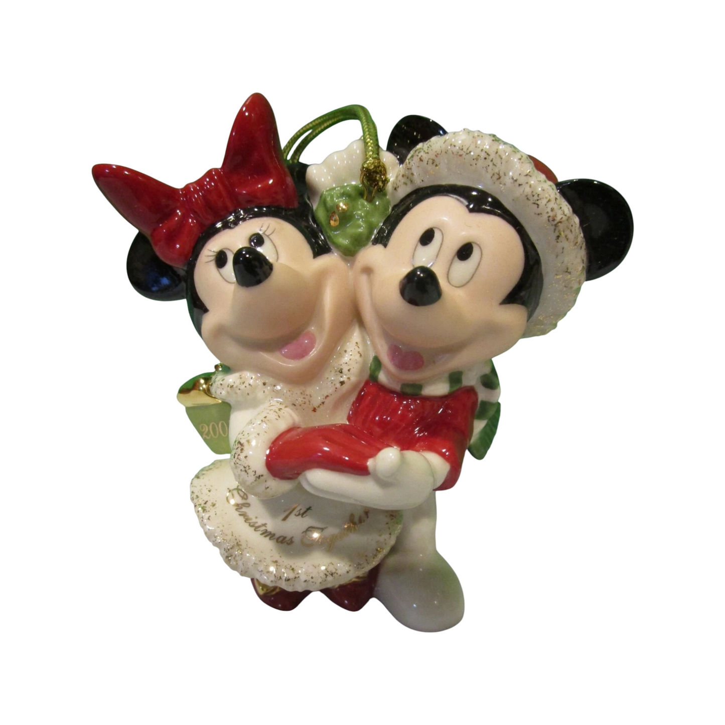2005 First Christmas Together Mickey Mouse Lenox Ornament 6386528 Image6