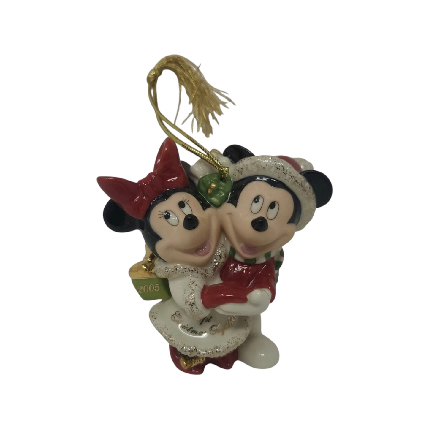 2005 First Christmas Together Mickey Mouse Lenox Ornament 6386528 Image7