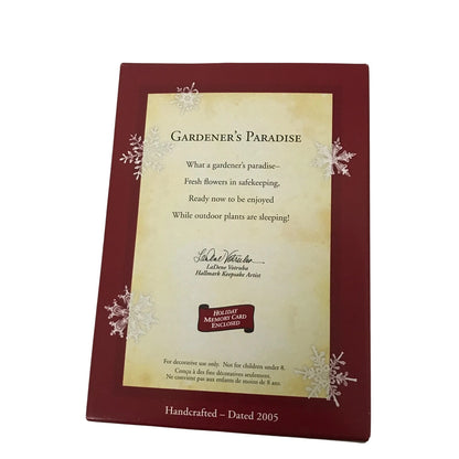 2005 Gardener's Paradise Hallmark Ornament (Garden) QXG4285 Image6