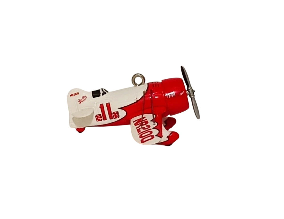 2005 Gee Bee R‑1 Super Sportster Hallmark Ornament (Sky's the Limit Miniature) QXM2072