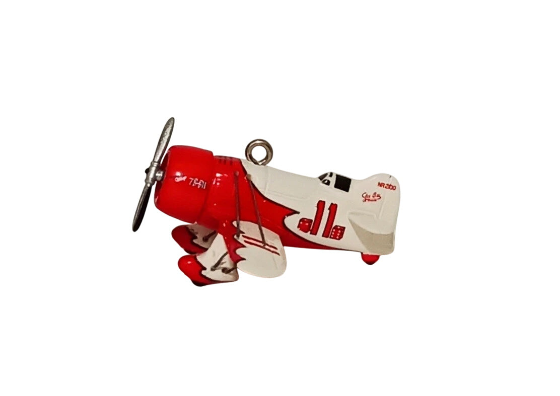 2005 Gee Bee R‑1 Super Sportster Hallmark Ornament (Sky's the Limit Miniature) QXM2072