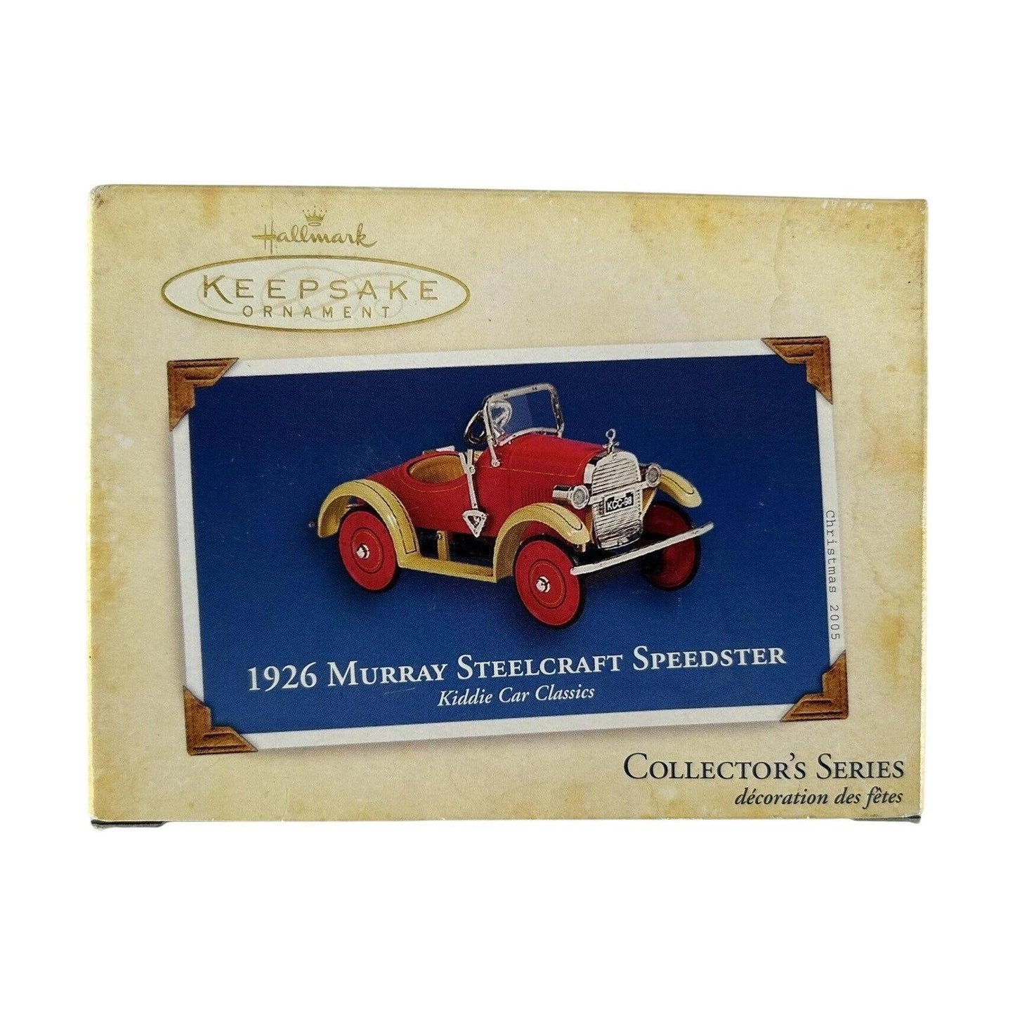 2005 Hallmark Ornament (1926) Murray Steelcraft Speedster Hallmark Ornament (Kiddie Car Classics) QX2295 Image2