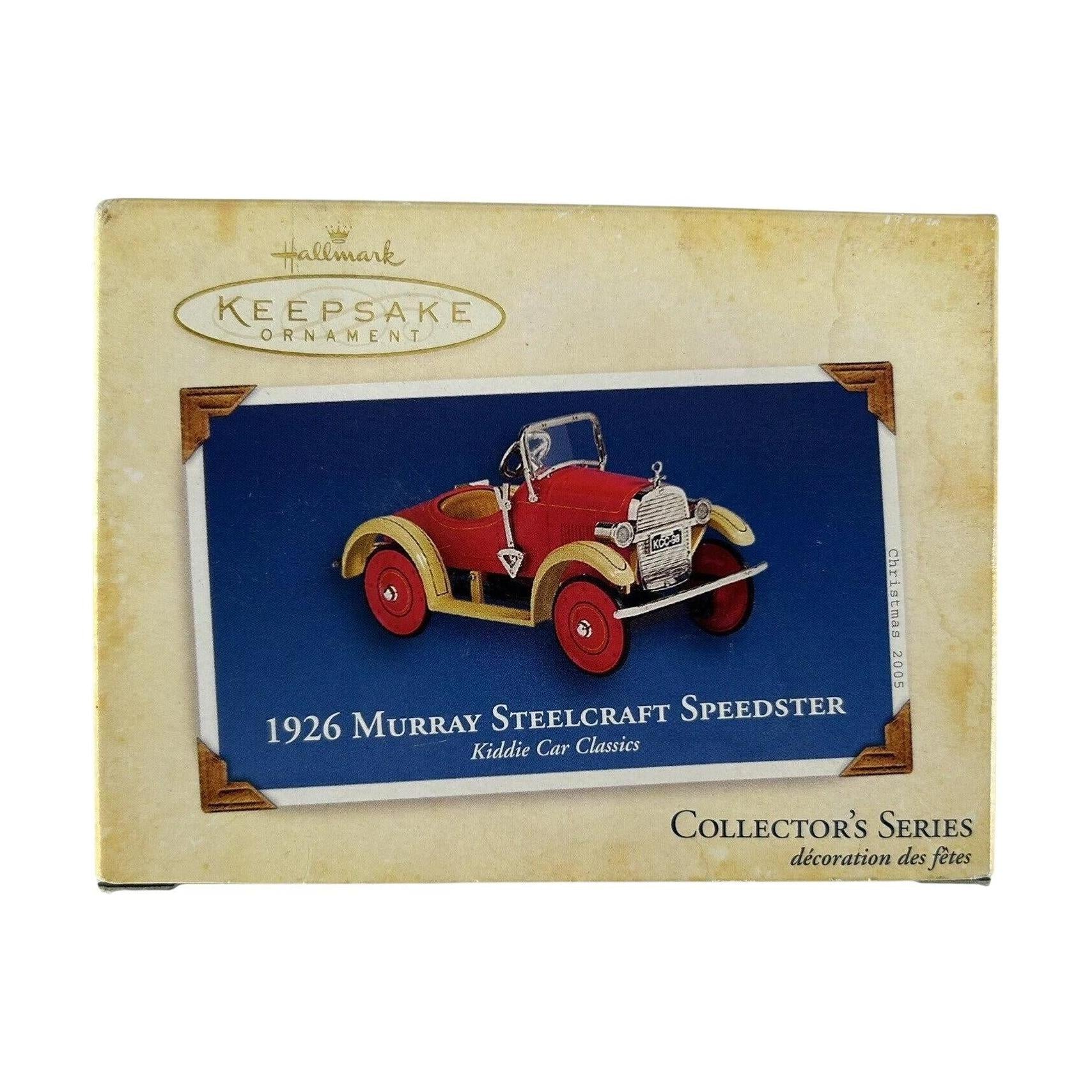 2005 Hallmark Ornament (1926) Murray Steelcraft Speedster Hallmark Ornament (Kiddie Car Classics) QX2295 Image2
