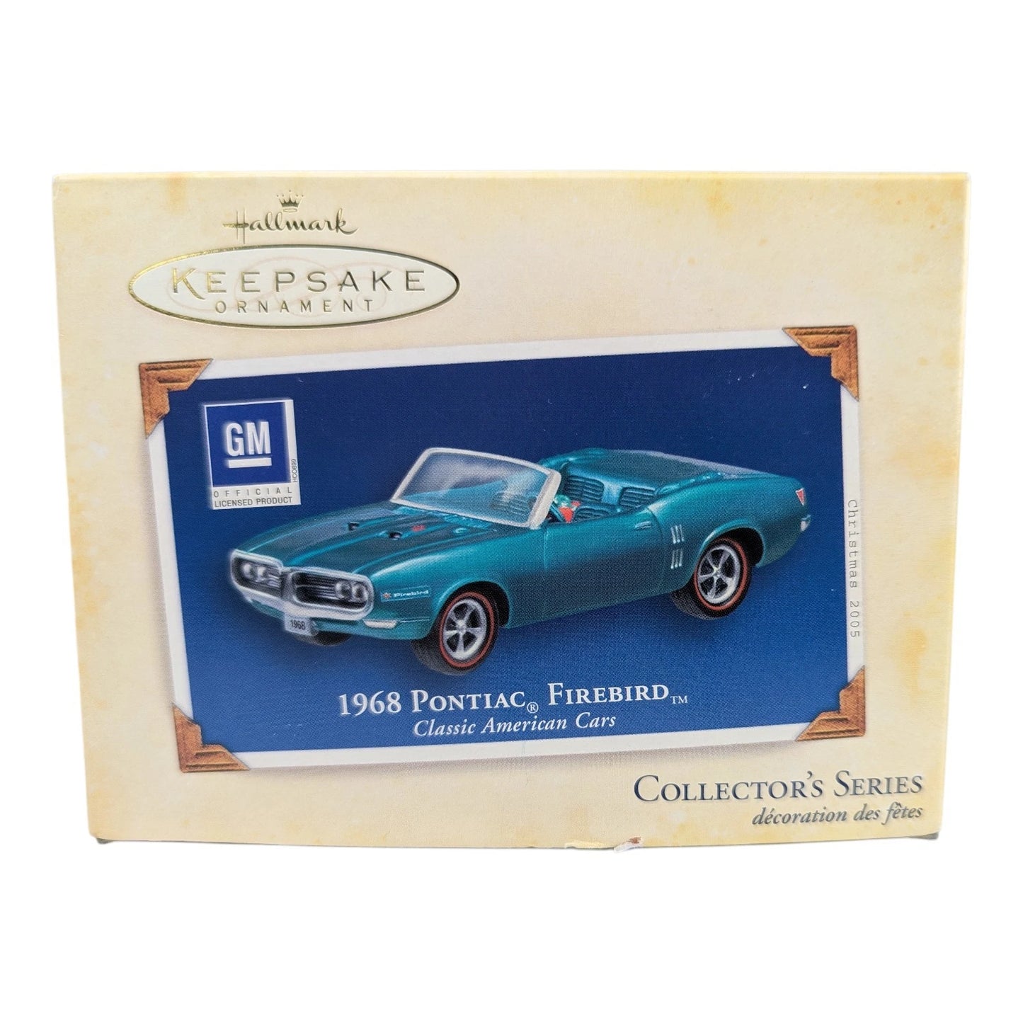 2005 Hallmark Ornament (1968) Pontiac Firebird Hallmark Ornament (Classic American Cars) QX2025 Image2