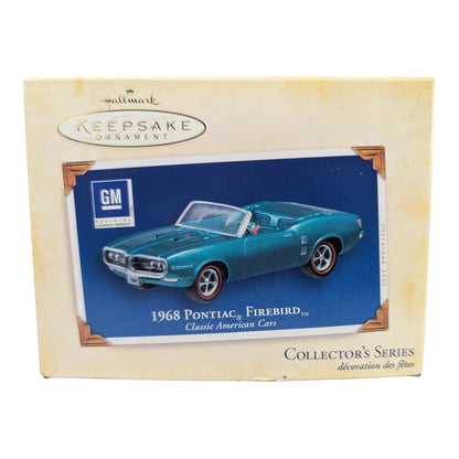 2005 Hallmark Ornament (1968) Pontiac Firebird Hallmark Ornament (Classic American Cars) QX2025 Image2
