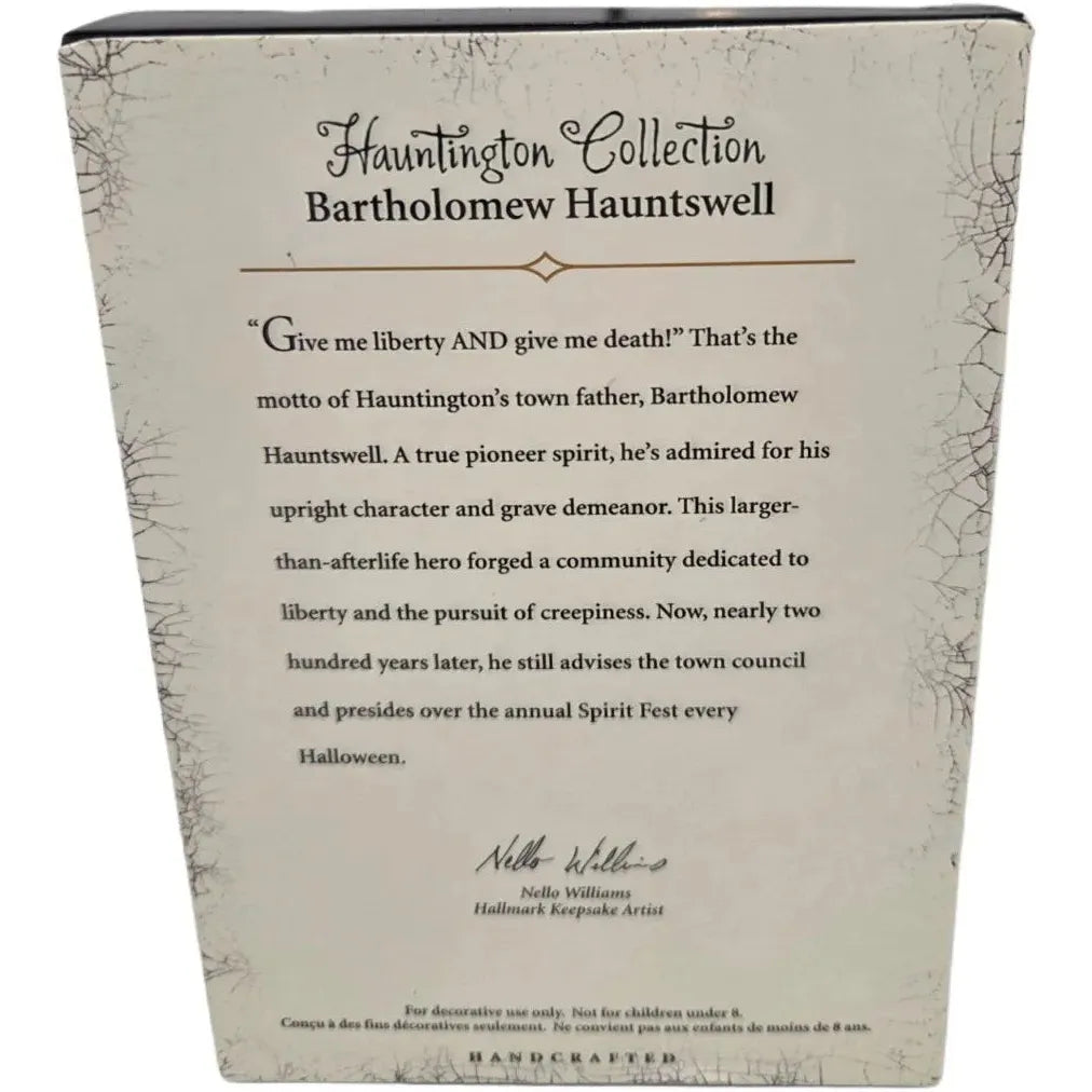 2005 Hauntington Collection Hallmark Ornament (Bartholomew Hauntswell) QFO6322