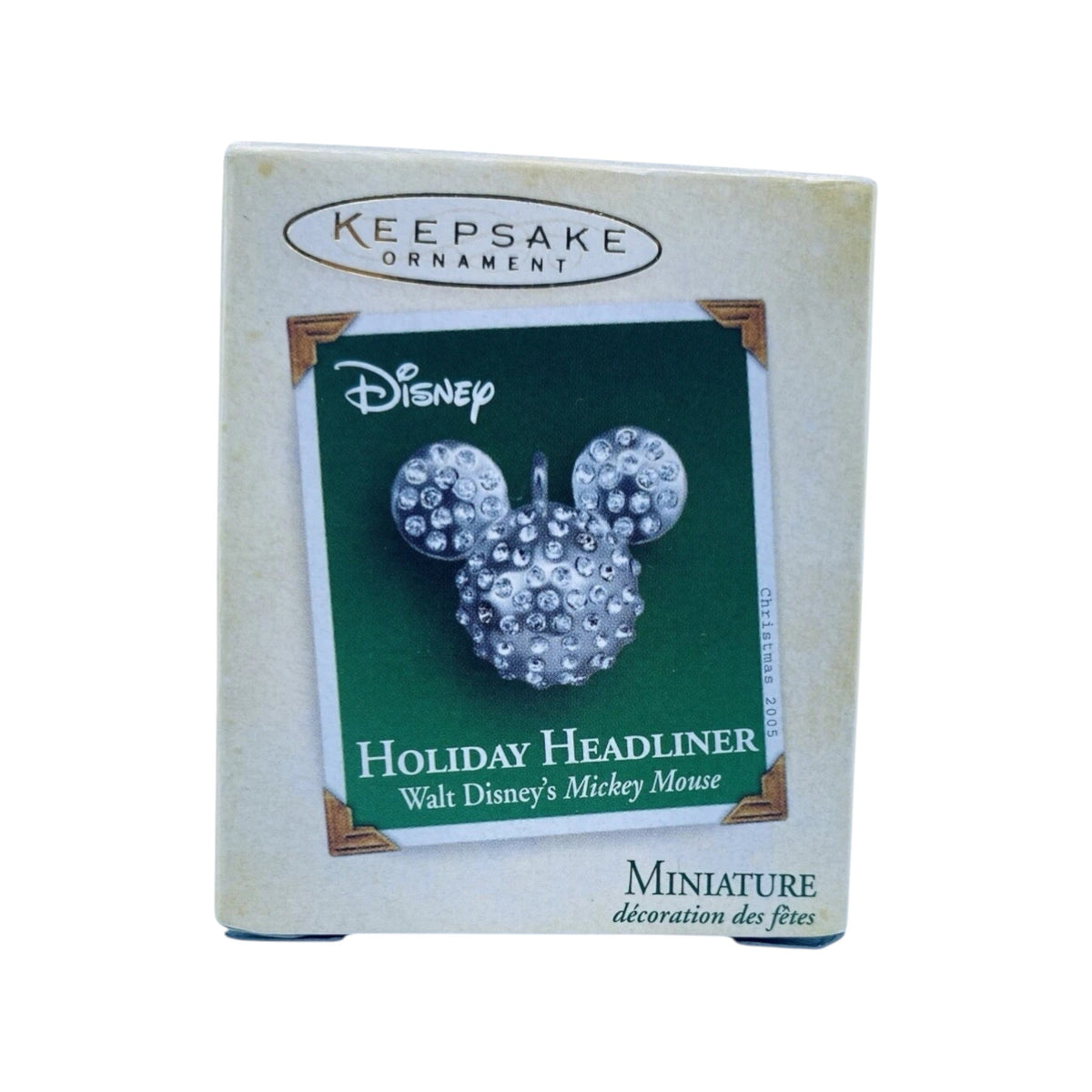 2005 Holiday Headliner Hallmark Ornament (WaltDisney's Mickey Mouse) QXM8942 Image2