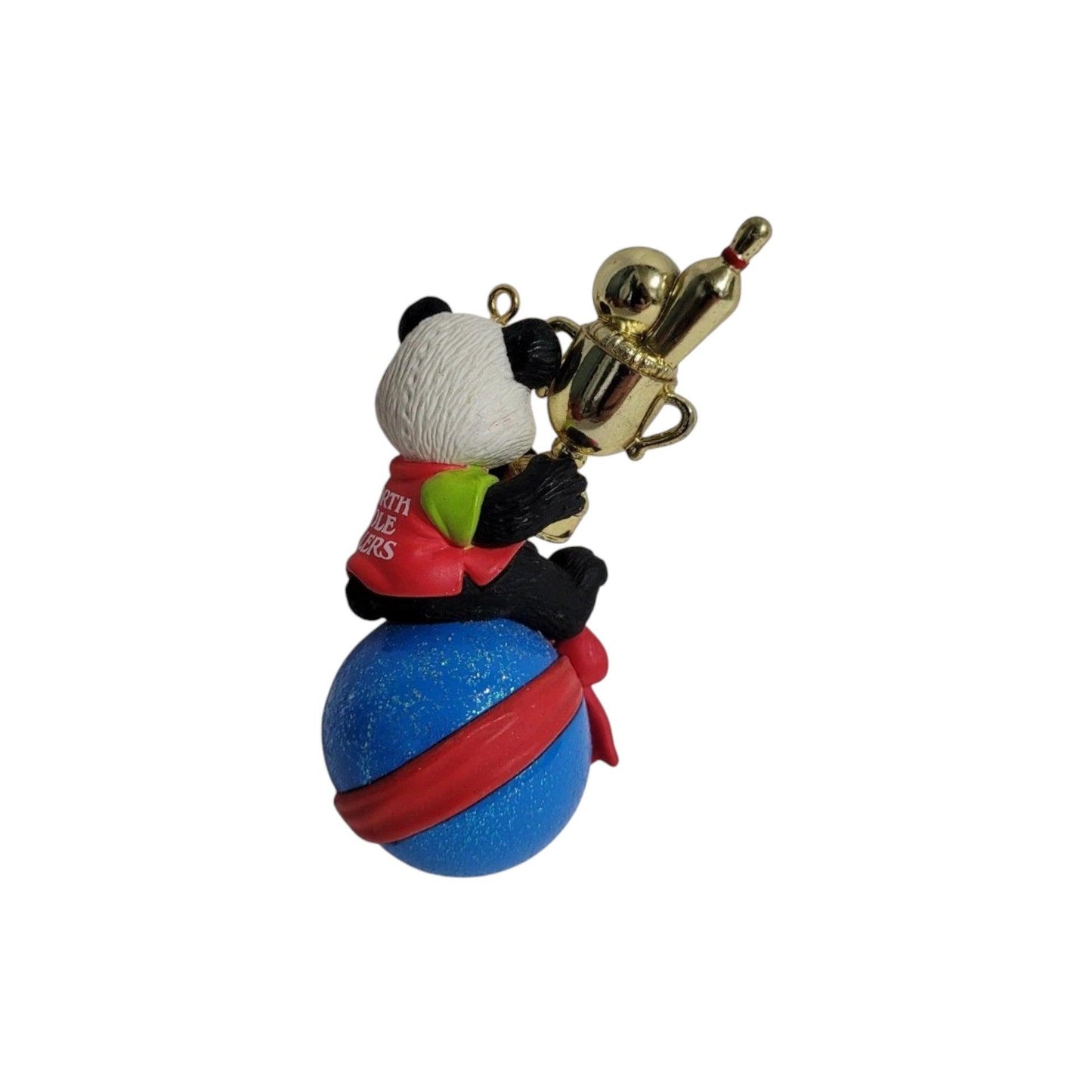 2005 Holiday Roller Panda Bear (Panda) Carlton Cards Heirloom Ornament CXOR-112Y Image4