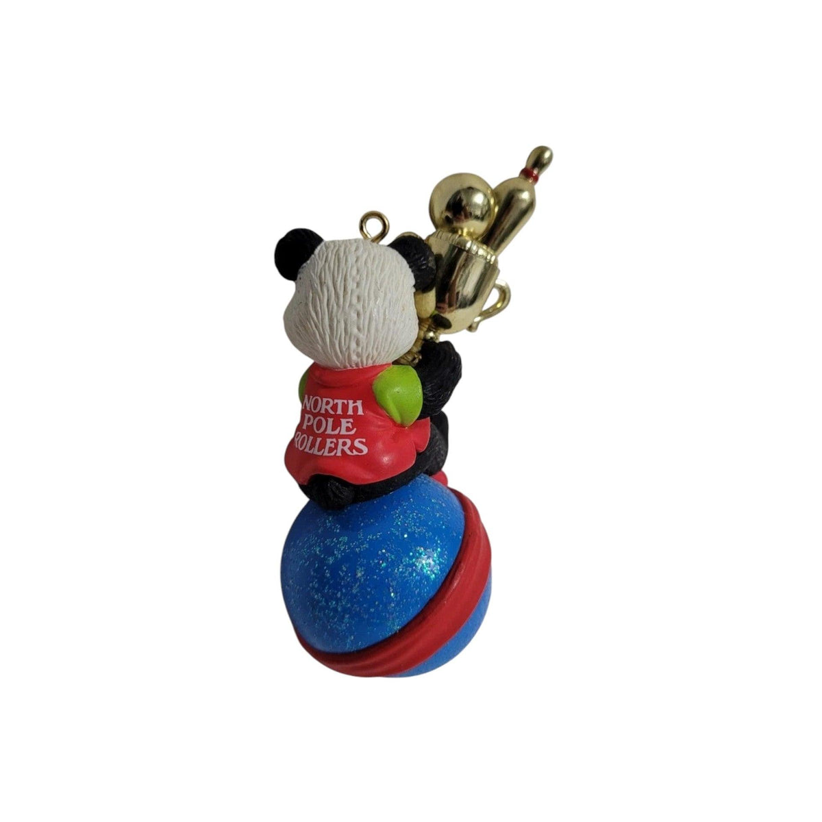 2005 Holiday Roller Panda Bear (Panda) Carlton Cards Heirloom Ornament CXOR-112Y Image5