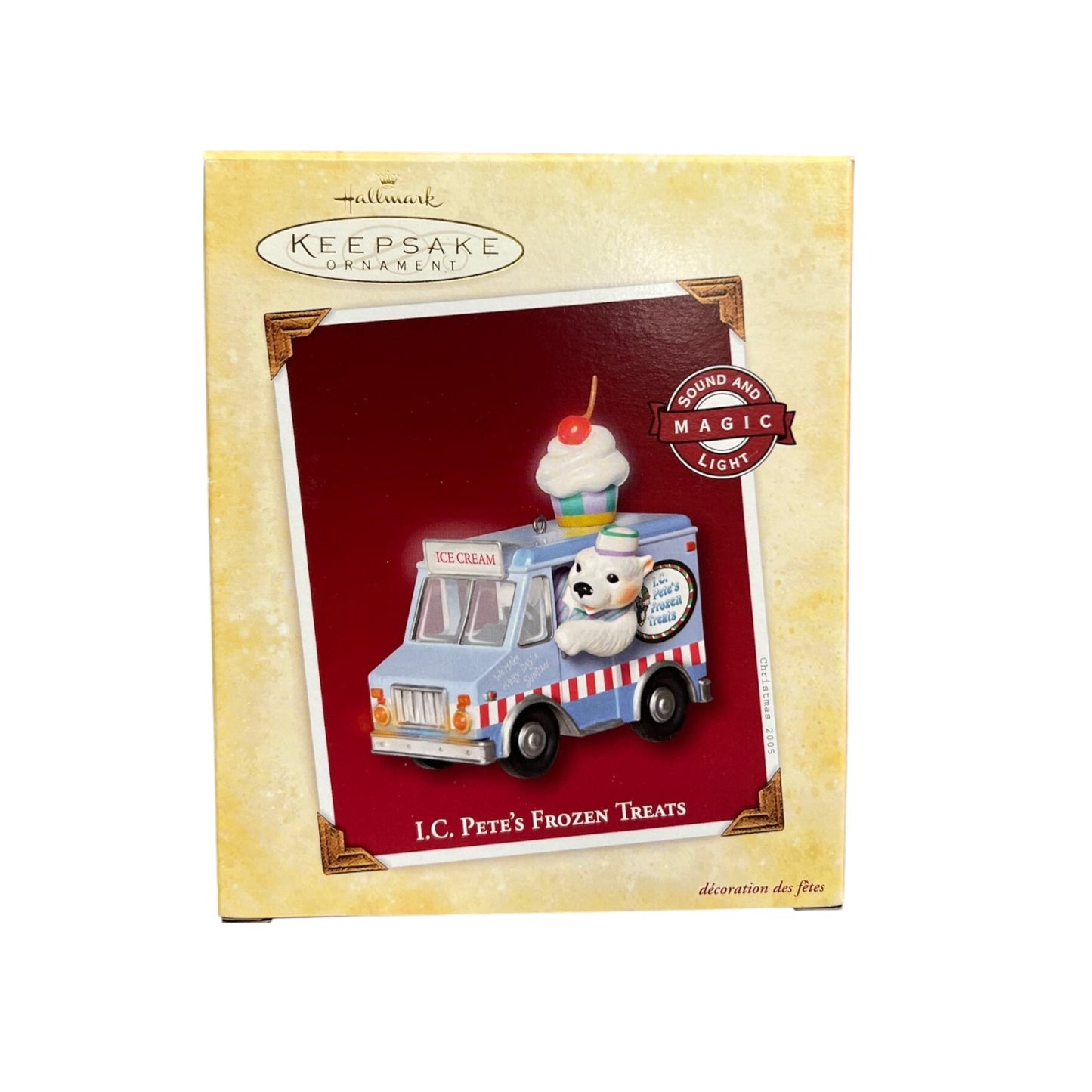 2005 I.C. Pete's Frozen Treats Hallmark Ornament (Ice Cream) QLX7595 Image2