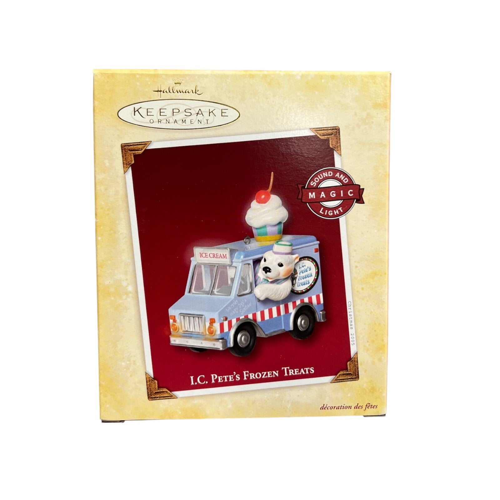 2005 I.C. Pete's Frozen Treats Hallmark Ornament (Ice Cream) QLX7595 Image2