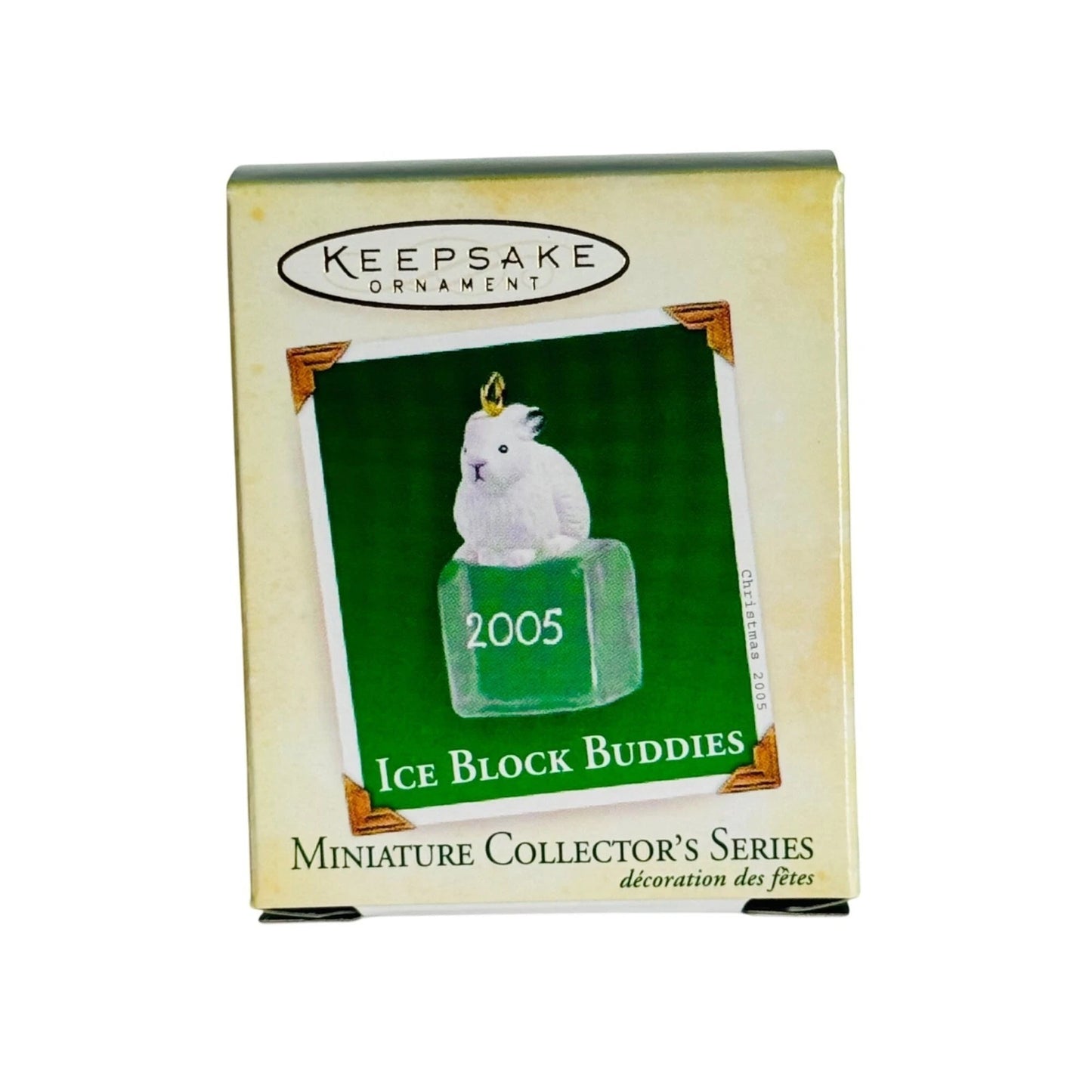 2005 Ice Block Buddies Hallmark Ornament (Bunny) QXM8972