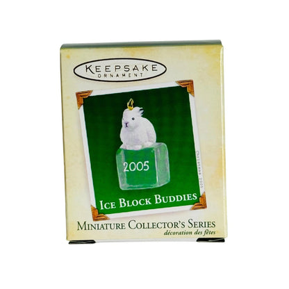2005 Ice Block Buddies Hallmark Ornament (Bunny) QXM8972