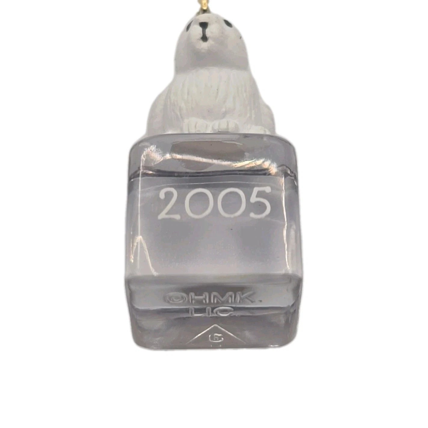 2005 Ice Block Buddies Hallmark Ornament (Bunny) QXM8972