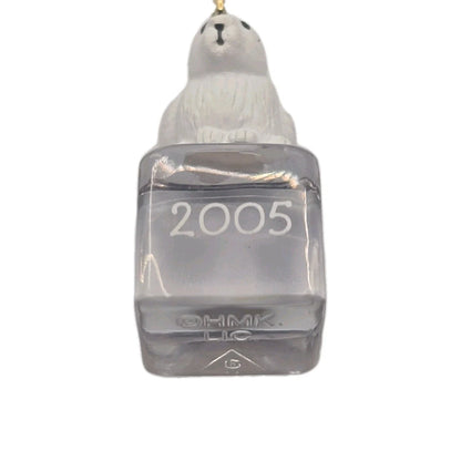 2005 Ice Block Buddies Hallmark Ornament (Bunny) QXM8972