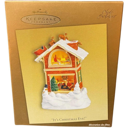 2005 "It's Christmas Eve!" Hallmark Ornament (Home) QXC5007