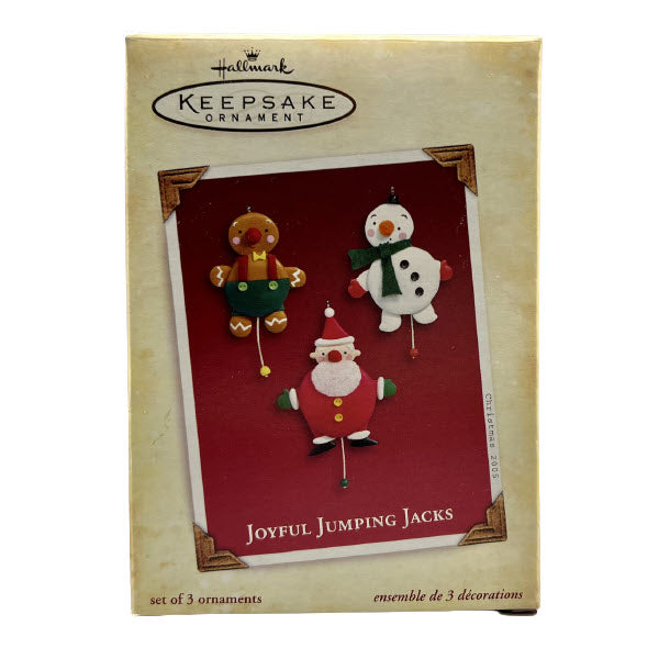 2005 Joyful Jumping Jacks Hallmark Ornament (Santa Claus) QXG4462