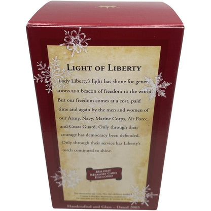 2005 Light of Liberty Hallmark Ornament (New York) QXG4332