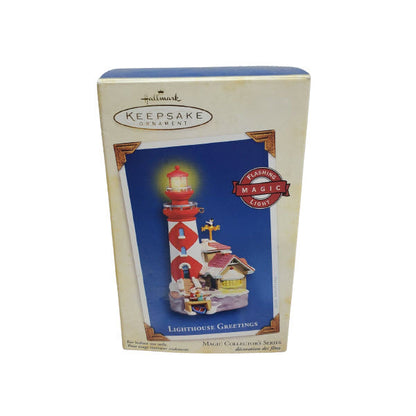 2005 Lighthouse Greetings Hallmark Ornament (Lighthouse Greetings) QX2272