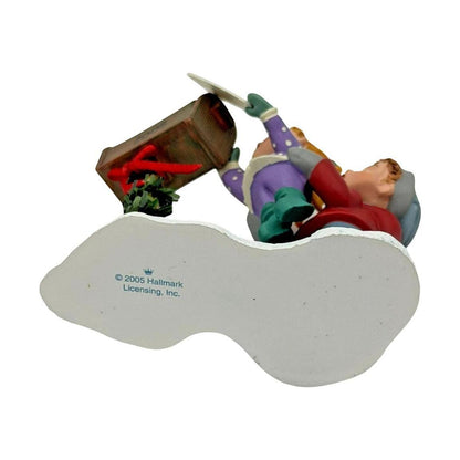 2005 Little Helpers - Mailing a Litter to Santa Hallmark Ornament (Children) QXG4435 Image5
