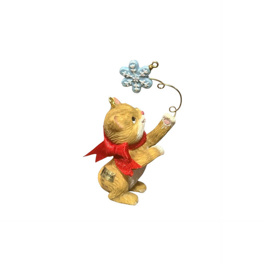 2005 Meowy Christmas (Kitten) Carlton Cards Heirloom Ornament CXOR-082N Image1