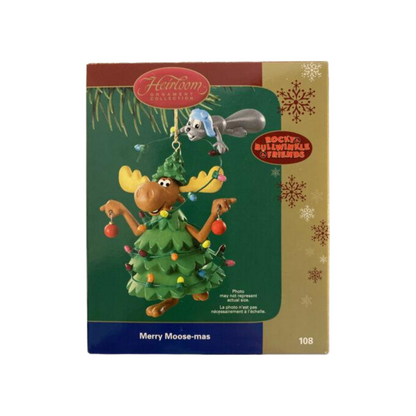 2005 Merry Moose-mas - Rocky & Bullwinkle & Friends Carlton Cards Ornaments (Reindeer) by Carlton Cards CXOR-108N CXOR-108N Image2