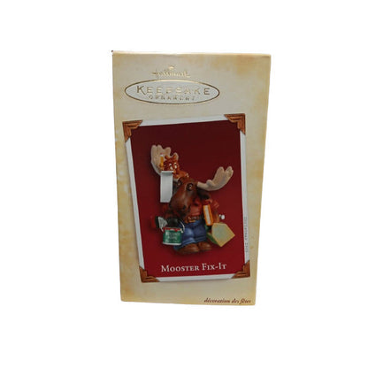 2005 Mooster Fix-It Hallmark Ornament (Moose) QXG4272