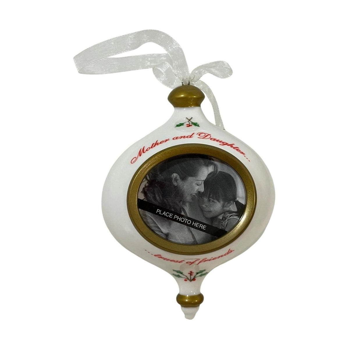 2005 Mother and Daughter Hallmark Ornament (Photo Holder) QXG4745 Image1