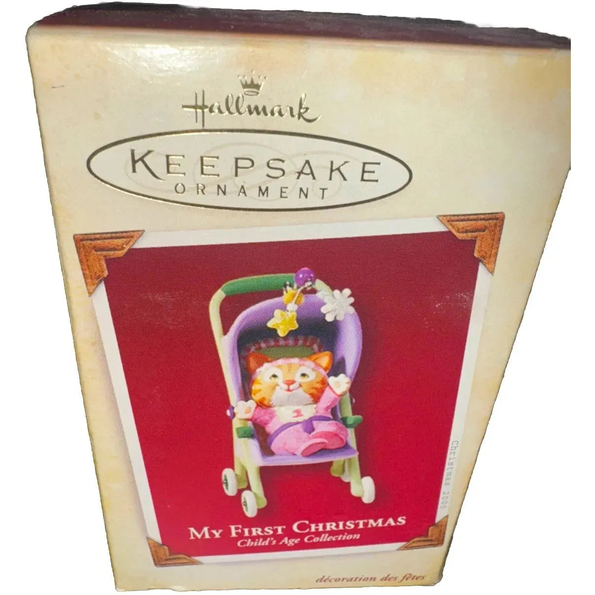 2005 My First Christmas - Girl Hallmark Ornament (Child's Age Collection) QXG4565