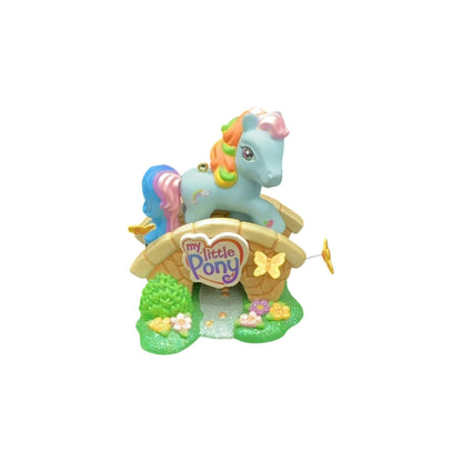 2005 My Little Pony — Rainbow Dash (Bridge & Butterflies) Carlton Cards Heirloom Ornament CXOR-116N Image1