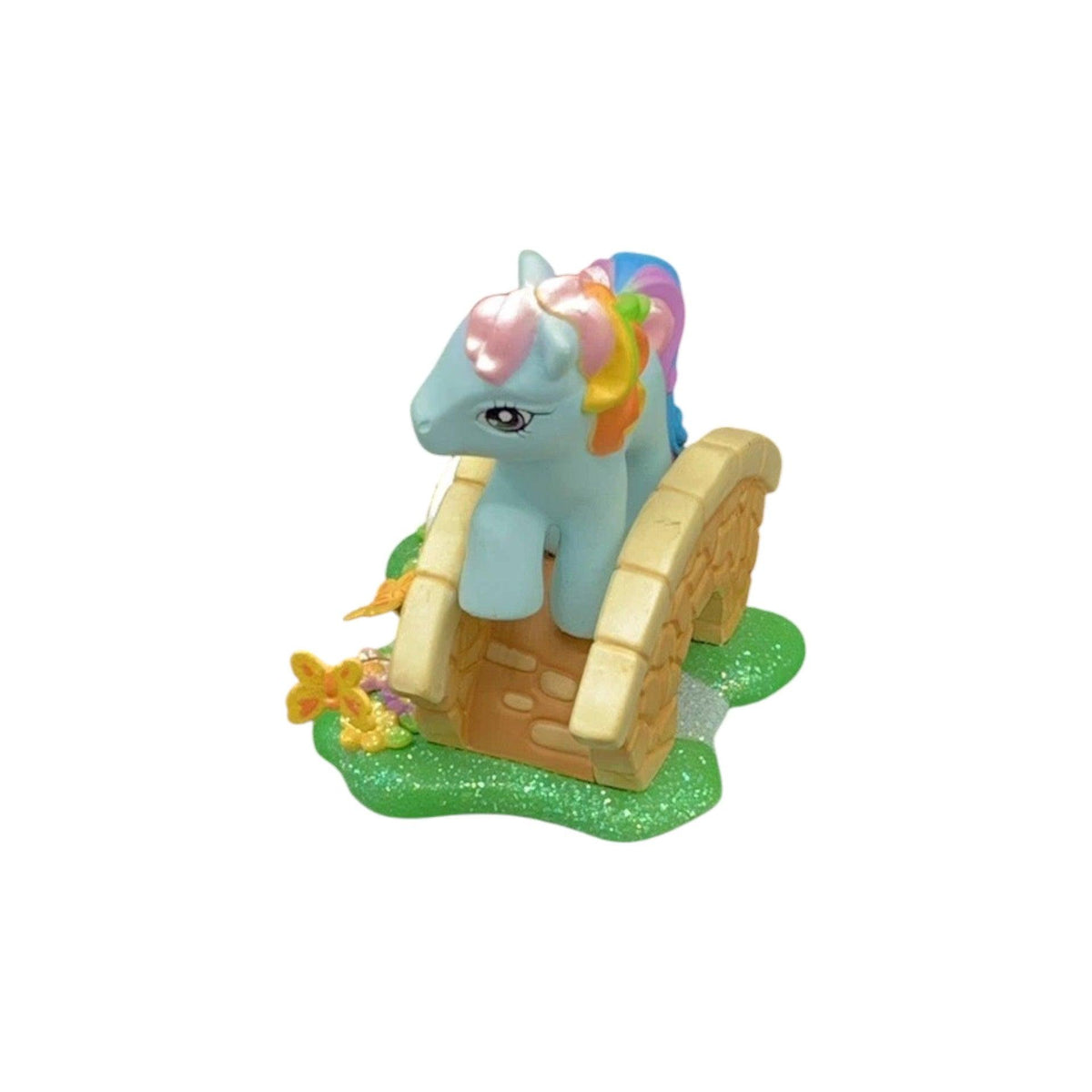 2005 My Little Pony — Rainbow Dash (Bridge & Butterflies) Carlton Cards Heirloom Ornament CXOR-116N Image3