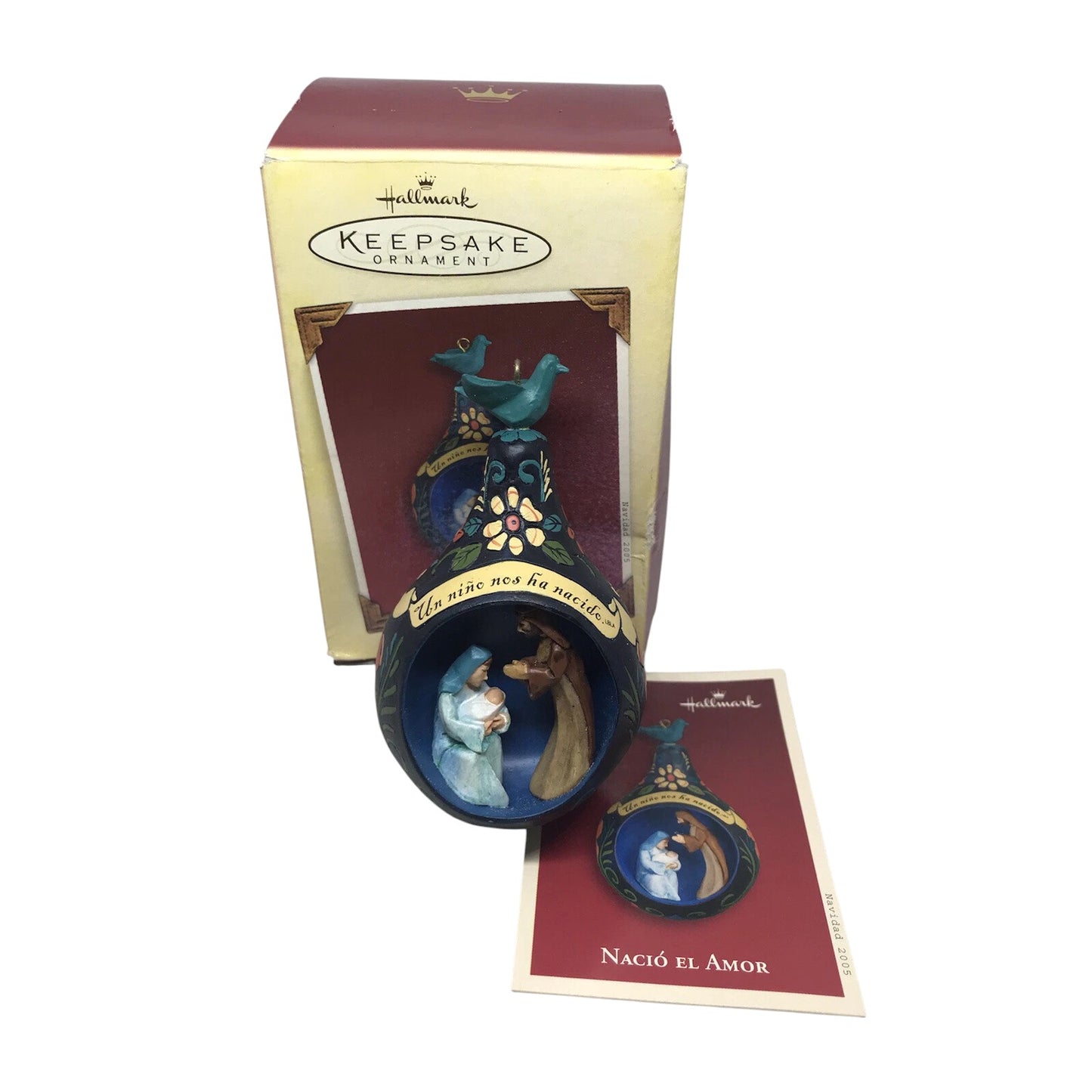 2005 Nacio El Amor Hallmark Ornament (Nativity) QXG4362