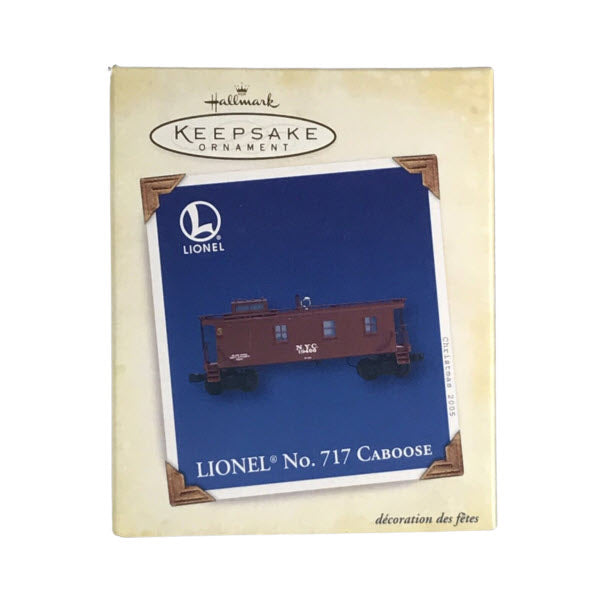 2005 No. 717 Caboose Hallmark Ornament (Lionel) QX2122